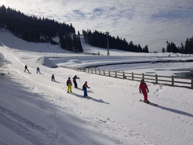 Lectii de ski copii