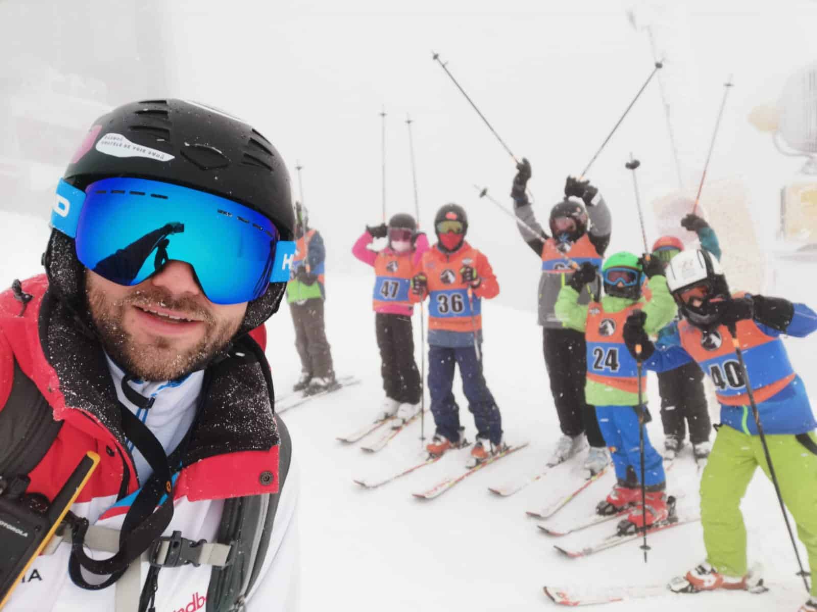 Video Tabara de ski copii scolari
